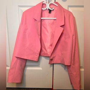Pink blazer